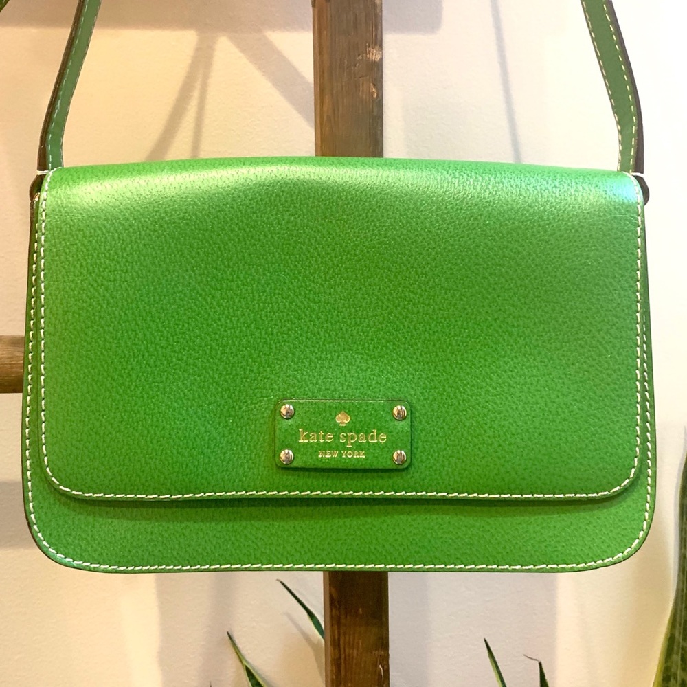 Kate Spade Green Cross Body Purse